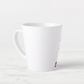 Das Leben handelt von Erfahrungen Milchtasse (Linke Ecke)