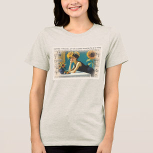 Das Leben hinter sich lassen - lustig Tri-Blend Shirt
