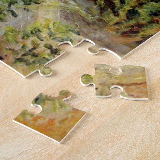 Das Leben im Anemones Monet Schöne Kunst Puzzle (Seite)