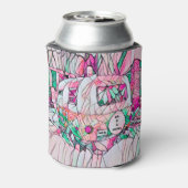 Das Leben im Campingplatz ist eine Reise, die einf Dosenkühler (Kanne Rückseite)