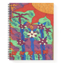 Das Leben im Garden-Boho-Notebook