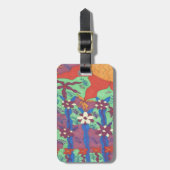 Das Leben im Garten Boho Print Gepäckanhänger (Vorderseite vertikal)