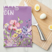 Das Leben im Garten ist besser Geschirrtuch (Viertel Falte)