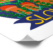 Das Leben im Niedlichen Schneckenschwaden Poster (Ecke)