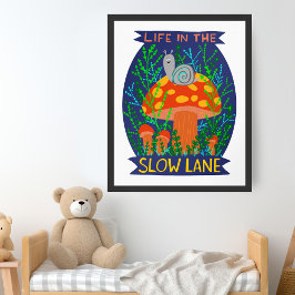 Das Leben im Niedlichen Schneckenschwaden Poster