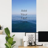 Das Leben im Ozean wandelt sich durch nautische Fo Poster (Heimbüro)