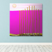 Das Leben im Paradies Leinwanddruck (Insitu (Holzboden))