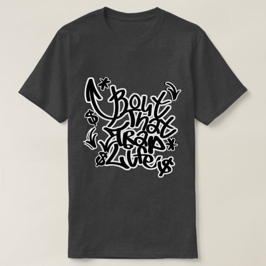 Das Leben in der Falle T-Shirt (Design vorne)