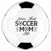 Das Leben in der Fußball-Mama Fußball (Vorderseite)