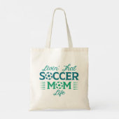 Das Leben in der Fußball-Mama Tragetasche (Rückseite)