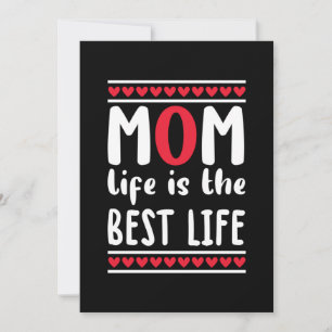 Das Leben in der Mama ist das beste Leben Einladung