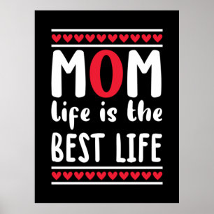 Das Leben in der Mama ist das beste Leben Poster