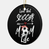 Das Leben in der Mama Keramik Ornament (Links)