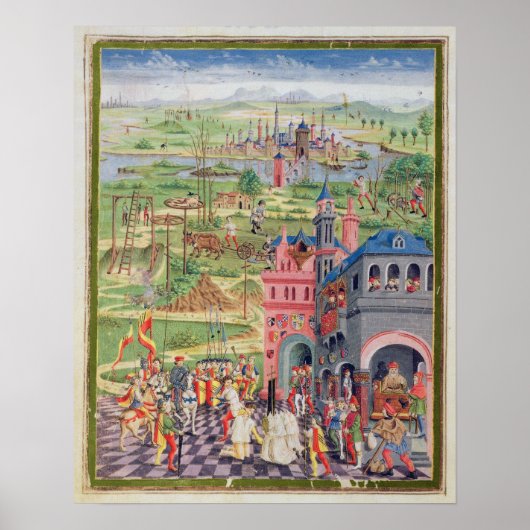 Das Leben in der Stadt und das Leben im Land Poster (Vorne)