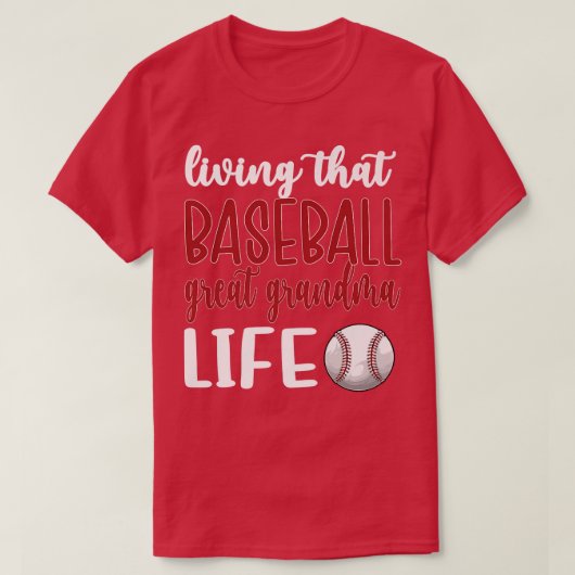Das Leben in diesem Baseball Great Oma Life Premiu T-Shirt (Design vorne)