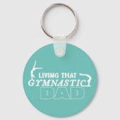 Das Leben in diesem Gymnastik-Vater, Gymnastik Lov Schlüsselanhänger (Rückseite)