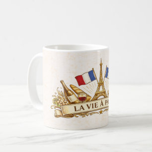 Das Leben in Paris Kaffeetasse