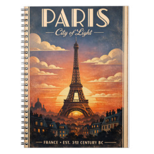 Das Leben in Paris Notizblock