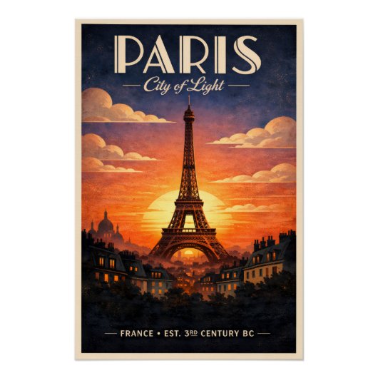 Das Leben in Paris Poster (Vorderseite)