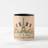 Das Leben in Paris Tasse (Zentrum)