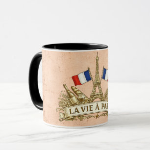 Das Leben in Paris Tasse