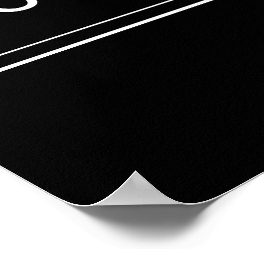 Das Leben ist 10%, was passiert Zitat schwarzen Hi Poster (Ecke)