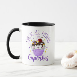 Das Leben ist alles Kittens und Cupcakes Niedlich Tasse