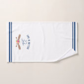 Das Leben ist am Nautiksee besser Badhandtuch Set (Handtuch)