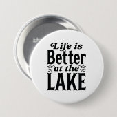 Das Leben Ist Am See Besser Button (Vorne & Hinten)