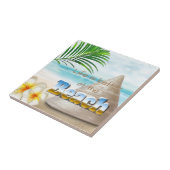 Das Leben ist am Strand besser Fliese (Seite)