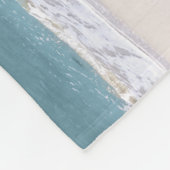 Das Leben ist am Strand-Foto besser Fleecedecke (Ecke)
