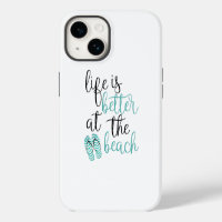 Das Leben Ist Am Strand Schöner Zitat Mit Flip Flo