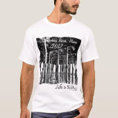 Das Leben ist am Strand und an uns Liebe es T-Shirt (Vorderseite)