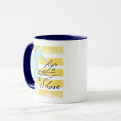 Das Leben ist am Ufer besser Tasse (Vorderseite Links)