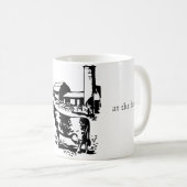 Das Leben ist an der Bauernhofkaffee-Tasse besser Kaffeetasse (VorderseiteRechts)