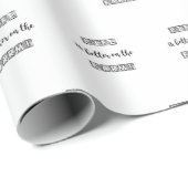 DAS LEBEN IST AUF DEM BETRIEB BESSER GESCHENKPAPIER (Rolleneckpunkt)