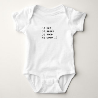 Das Leben ist BASIC Baby Strampler
