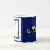 Das Leben ist BeauTEAful-Tasse Kaffeetasse (Mittel)