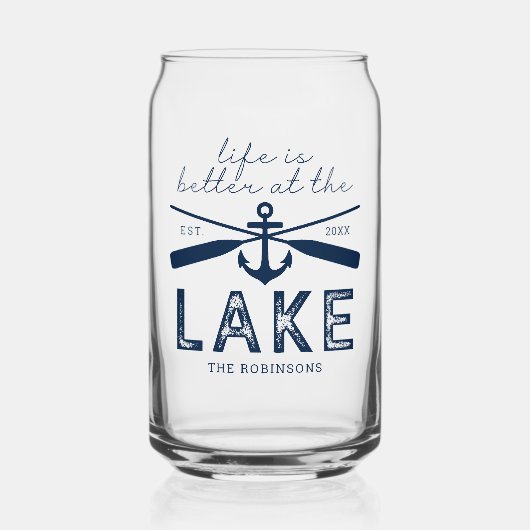 Das Leben ist besser als das Haus Dosenglas (Vorderseite)