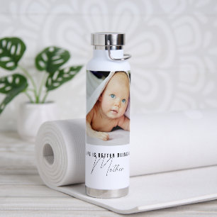 Das Leben Ist Besser Als Mutter Foto Trinkflasche