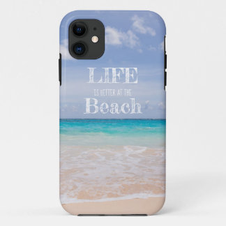 Das Leben ist besser am Beach iPhone 11 Phone Case