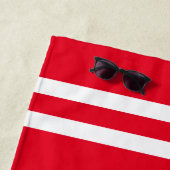 Das Leben ist besser am See nautische Brauchtum ro Strandtuch (Beispiel)