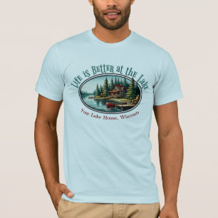 Das Leben ist besser am See T-Shirt