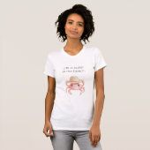 Das Leben ist besser am Strand Krebs T-Shirt (Vorne ganz)