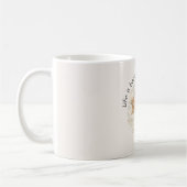 Das Leben ist besser am Strand Seestern Kaffeetasse (Links)