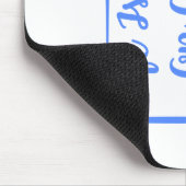 Das Leben ist besser an der Grenze Mousepad (Ecke)