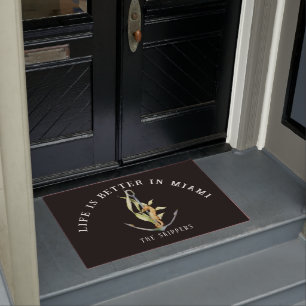 Das Leben ist besser, ANCHOR & SEEPFERD Doormat Fußmatte