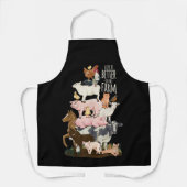 Das Leben ist besser auf dem Bauernhof, Niedlichen Schürze (Vorderseite)