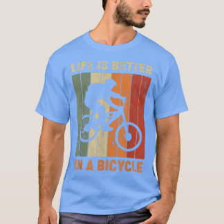 Das Leben ist besser auf dem Fahrrad, Fahrrad 1018 T-Shirt