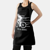 Das Leben ist besser auf dem Fahrrad Fahrrad Fahrr Schürze (InSitu)